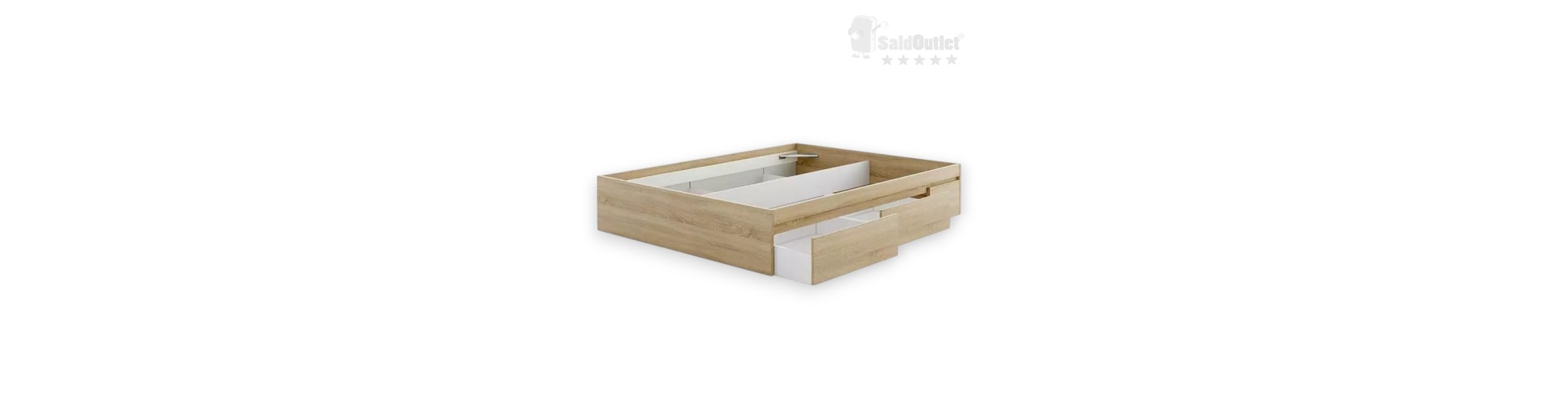 Cama Estructura Cajones Hellman Cambriam 150x190cm