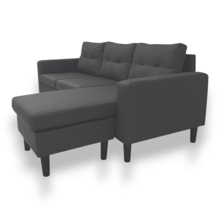 Sofá Chaiselongue Reversible Fiore 3 Plazas