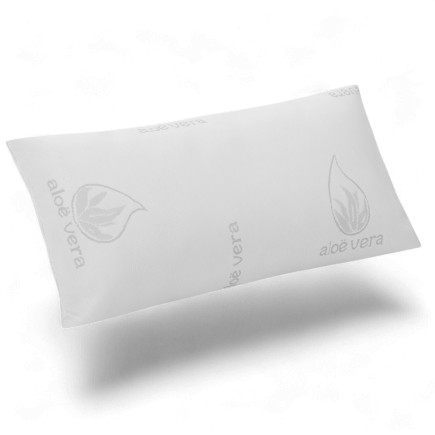 Almohada Copos Viscoelástica Aloe Vera 70x40cm
