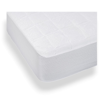 Protector Cubre Colchón Impermeable Microfibra