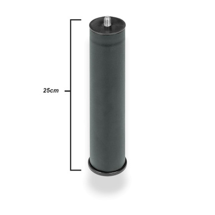 Pata de Base Tapizada SilBlack