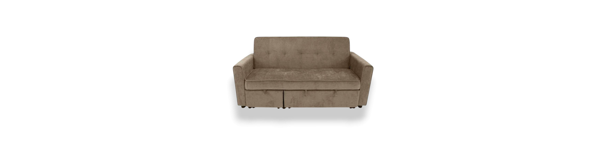 Sofá Cama Chaise Longue Marrón Viktory