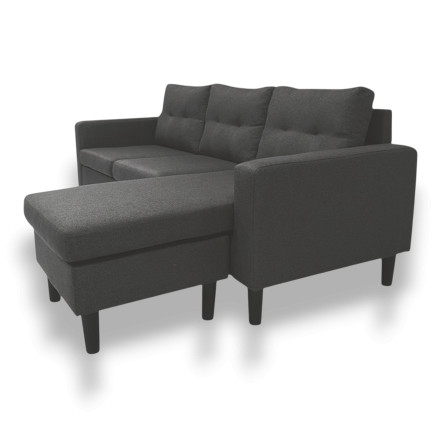Sofá Chaiselongue Reversible Fiore 3 Plazas